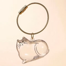 Chaveiro de Acrílico para Pelos de Gatos